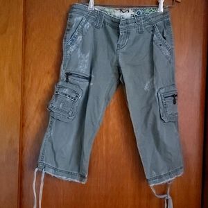 Old Navy Capri Island Pants with ultra low waist Size 1